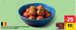 Carrefour Market Balletjes van varken van weleer in tomatensaus aanbieding