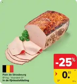Carrefour Market Pain de Strasbourg aanbieding