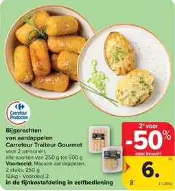 Carrefour Market Bijgerechten van aardappelen Carrefour Traiteur Gourmet aanbieding
