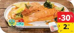 Carrefour Market Atlantische zalmfilet zonder vel Kwaliteitsketen Carrefour aanbieding