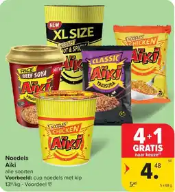Carrefour Market Noedels Aïki aanbieding