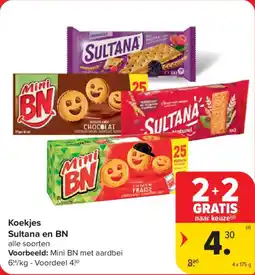 Carrefour Market Koekjes Sultana en BN aanbieding