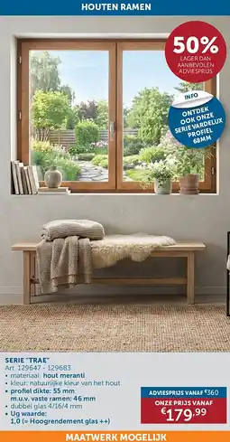 Zelfbouwmarkt SERIE TRAE aanbieding