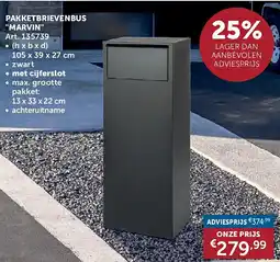 Zelfbouwmarkt PAKKETBRIEVENBUS MARVIN aanbieding