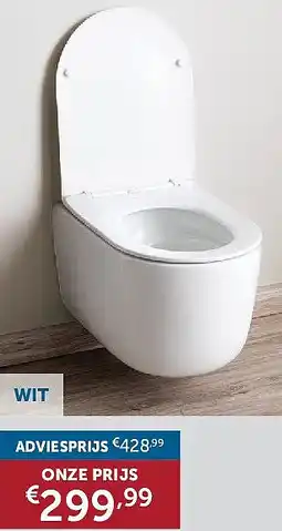 Zelfbouwmarkt HANG-WC GOMEZ WIT aanbieding