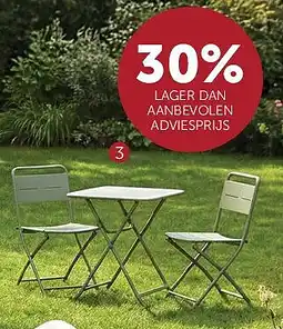 Zelfbouwmarkt BISTRO-SET OSLO aanbieding