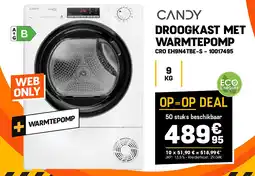 Electro Depot DROOGKAST MET WARMTEPOMP aanbieding