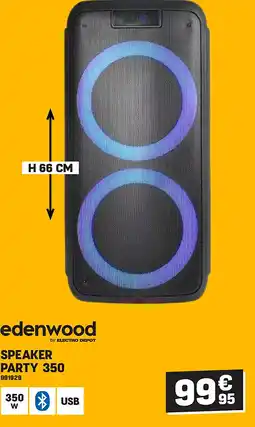 Electro Depot SPEAKER PARTY 350 aanbieding