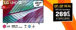 Electro Depot Lg UHD TV aanbieding