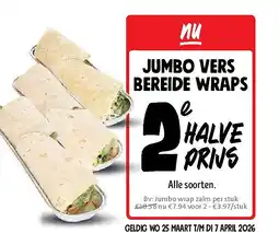Jumbo Jumbo wrap zalm per stuk aanbieding