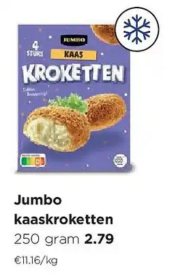 Jumbo Jumbo kaaskroketten aanbieding