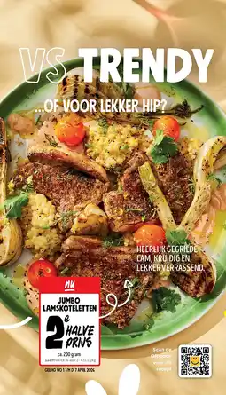 Jumbo Jumbo lamskoteletten ca. 200 gram aanbieding