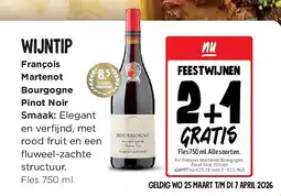 Jumbo François Martenot Bourgogne Pinot Noir 750 ml aanbieding