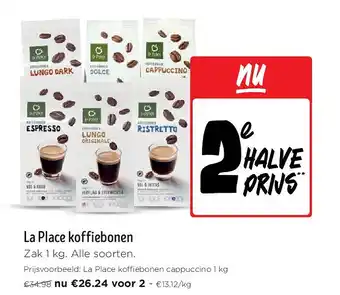 Jumbo La Place koffiebonen aanbieding