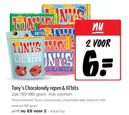 Jumbo Tony’s Chocolonely repen & lil'bits aanbieding