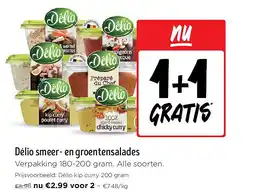 Jumbo Délio smeer- en groentensalades aanbieding