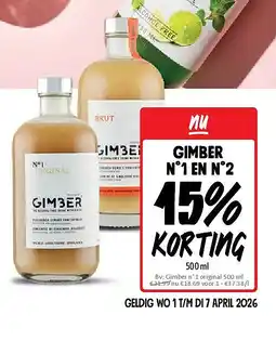 Jumbo Gimber n°1 en n°2 aanbieding