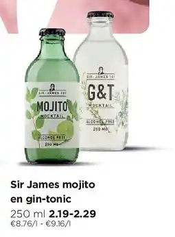 Jumbo Sir James mojito en gin-tonic aanbieding