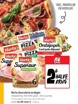 Jumbo Herta charcuterie en degen aanbieding