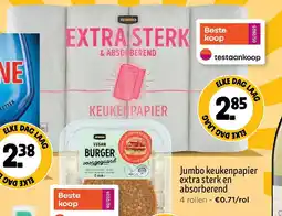 Jumbo Jumbo keukenpapier extra sterk en absorberend aanbieding