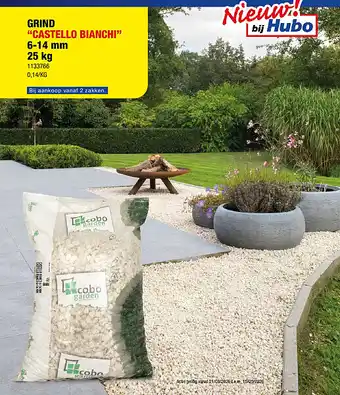 GRIND “CASTELLO BIANCHI” 6-14 mm 25 kg