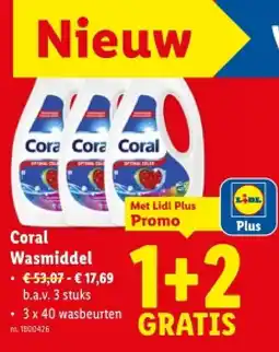 Lidl Wasmiddel aanbieding