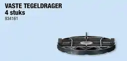 Hubo Tegeldrager vast 10mm 4 stuks aanbieding
