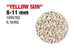 Hubo “YELLOW SUN” 8-11 mm aanbieding