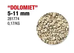 Hubo “DOLOMIET” 5-11 mm aanbieding