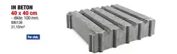 Hubo IN BETON 40 x 40 cm aanbieding