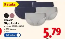 Lidl Slips, 5 stuks aanbieding