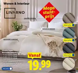 Lidl Mousseline dekbedovertrek aanbieding