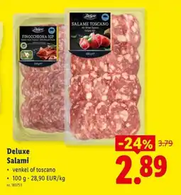 Lidl Salami aanbieding