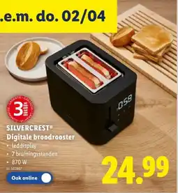 Lidl Digitale broodrooster aanbieding