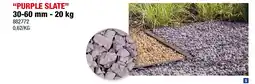 Hubo “PURPLE SLATE” 30-60 mm - 20 kg aanbieding