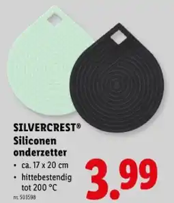 Lidl Siliconen onderzetter aanbieding