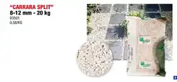 Hubo “CARRARA SPLIT” 8-12 mm - 20 kg aanbieding