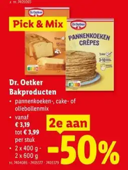 Lidl Bakproducten aanbieding