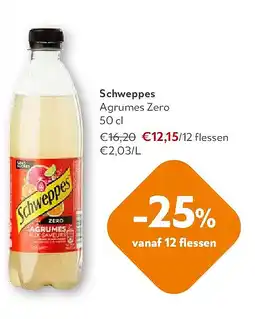OKay Schweppes Agrumes Zero 50 cl aanbieding