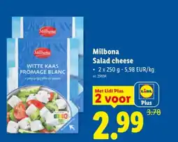 Lidl Salad cheese aanbieding