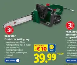 Lidl Elektrische kettingzaag aanbieding