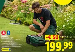 Lidl Robotmaaier, 20 V aanbieding
