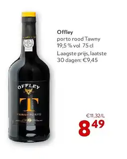 OKay Offley porto rood Tawny 19,5 % vol 75 cl aanbieding