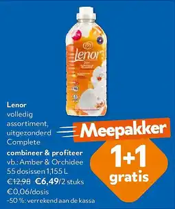 OKay Lenor Amber & Orchidee 55 dosissen 1,155 L aanbieding