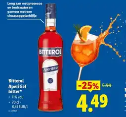 Lidl Aperitief bitter aanbieding