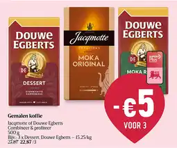 Delhaize Gemalen koffie aanbieding