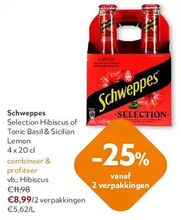 OKay Schweppes Hibiscus aanbieding