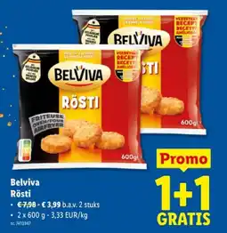 Lidl Rösti aanbieding