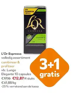 OKay L’Or Espresso Lungo Elegante 10 capsules aanbieding