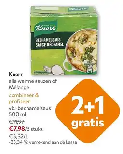 OKay Knorr bechamelsaus 500 ml aanbieding